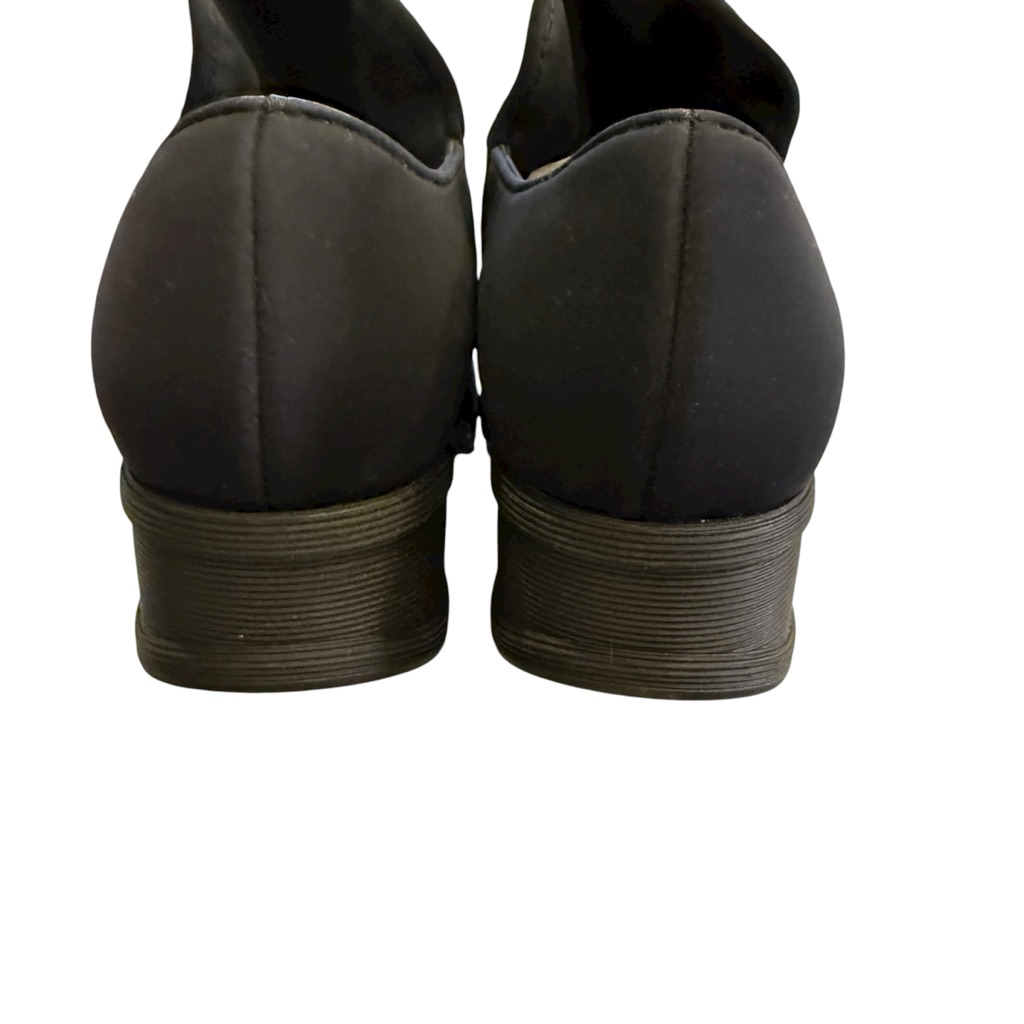 Iri New York City Women’s Lagenlook Black Platform Neoprene Slip-On Shoes Sz 9 — image 4 of 8